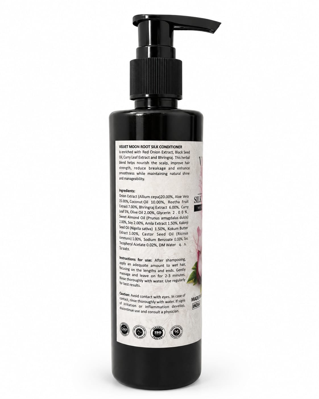 Velvet Moon Root Silk Conditioner – Red Onion, Black Seed Oil & Plant Proteins | 200 ml