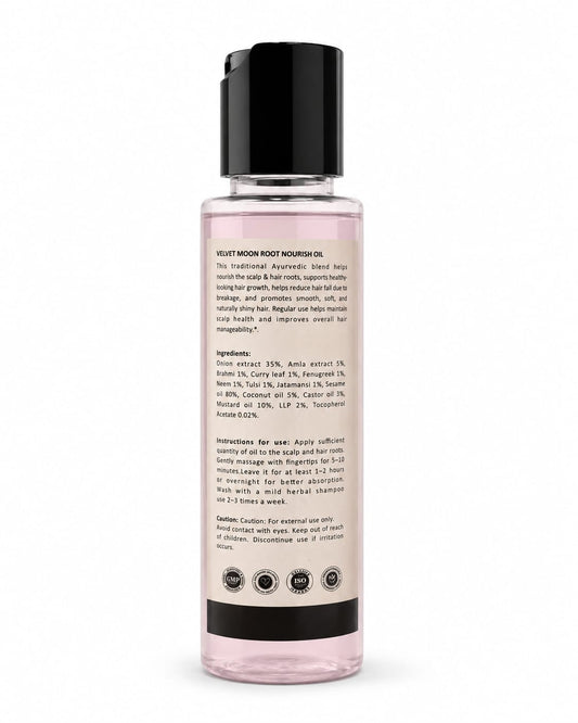 Velvet Moon Moon Root Nourish Oil – Red Onion & Black Seed Hair Oil | 100 ml